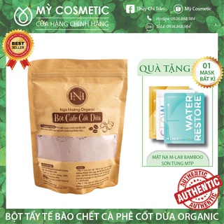Bột Tẩy Tế Bào Chết Cafe Cốt Dừa ♥️ FREESHIP ♥️ Tẩy sạch da mịn màng chưa từng thấy - an toàn cho cả mẹ bầu