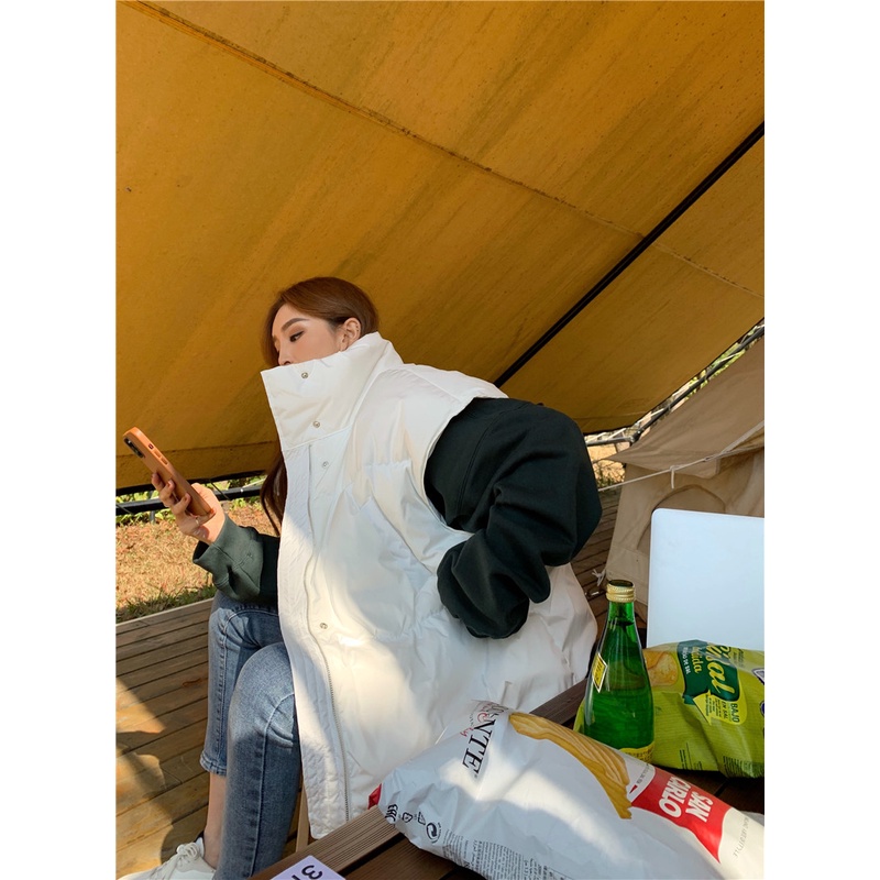 Áo khoác dáng rộng thoải mái thời trang phong cách Hàn Quốc