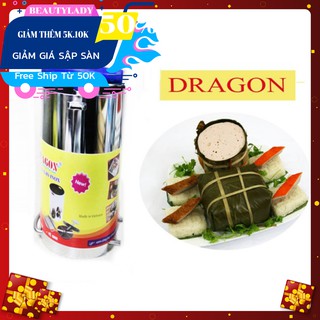 Khuôn Làm Giò Chả Inox 0.5kg Thương Hiệu Dragon