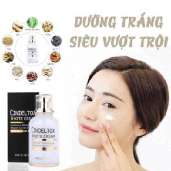 KEM DƯỠNG TRẮNG DA Cindel Tox White Cream Chính Hãng Hàn Quốc