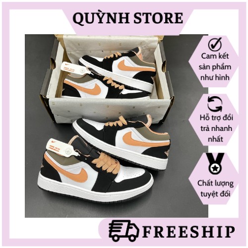 (FREESHIP+ẢNH THẬT) Giày jordan low cam nhạt