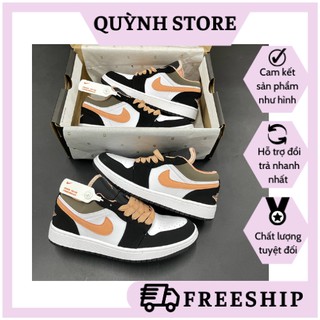 Giày jordan low cam nhạt