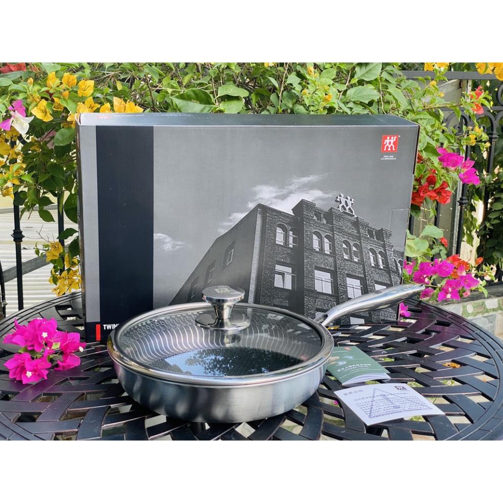 CHẢO Chống Dính Bếp Từ ZWILLING J.A Henkels 28CM làm từ Inox 316 đun được mọi loại bếp- Thương Hiệu Đức