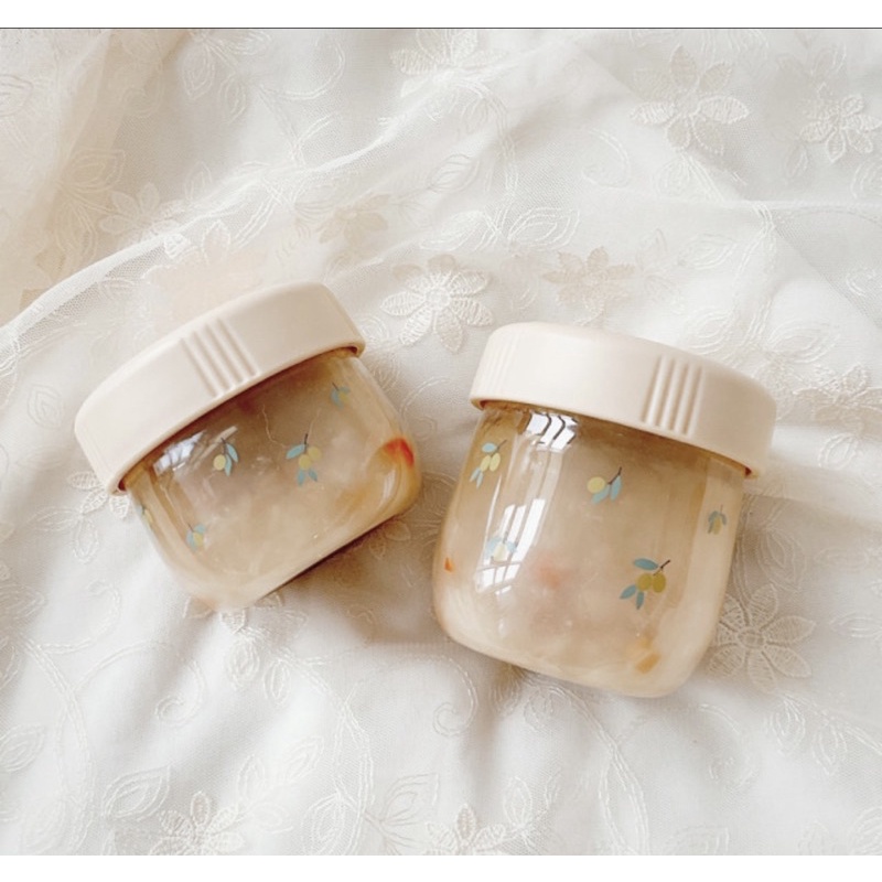 Hũ ăn dặm GROSSMIMI X Dottodot Olive.