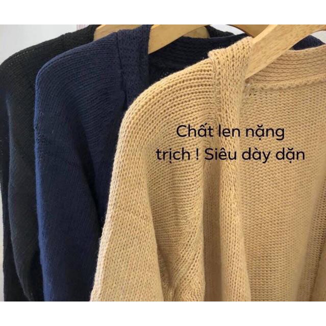 [HOT NEW] Áo Khoác Len Cadigan Mùa Thu Đông Dày Dặn | BigBuy360 - bigbuy360.vn