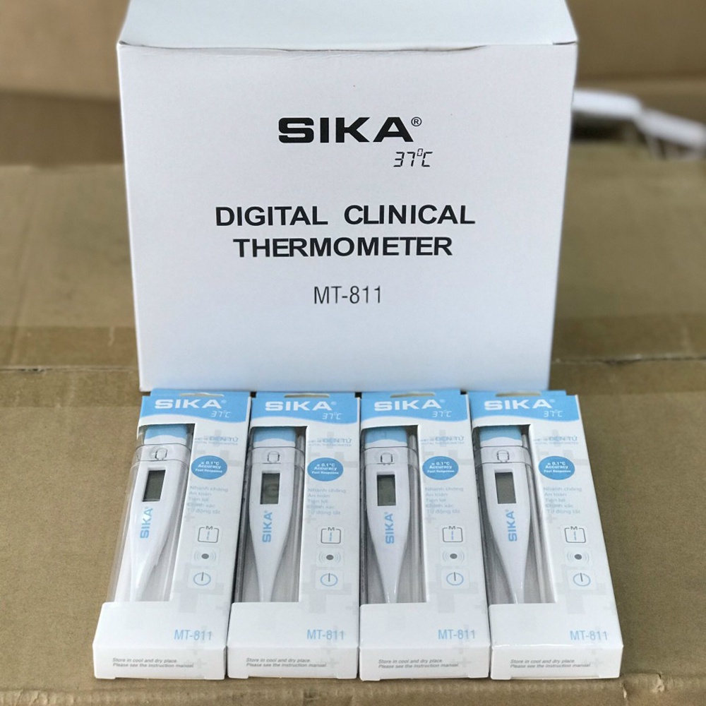 Nhiệt kế điện tử kẹp nách SIKA MT - 811 - cho kết quả nhanh và chính xác