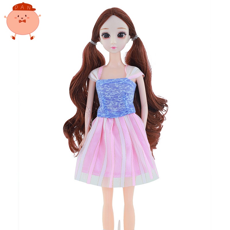 Đầm Cưới Đồ Chơi Búp Bê Dài 30Cm