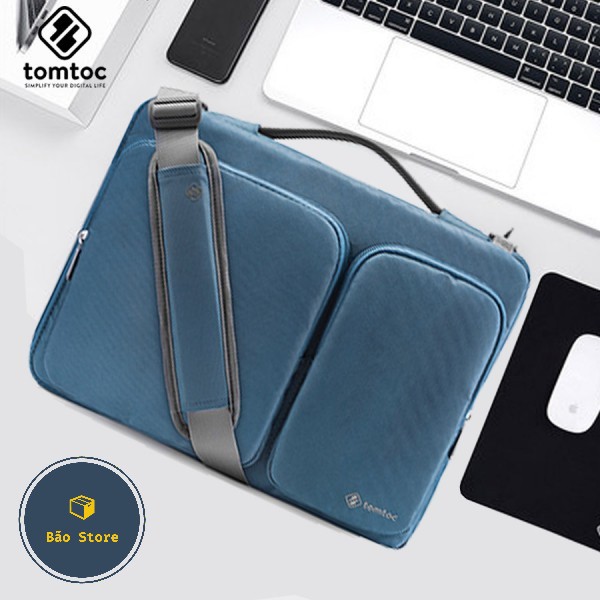 Túi xách MacBook/Laptop [ Free ship] TÚI ĐEO TOMTOC 360* SHOULDER BAGS (T085)