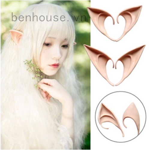 Set 2 tai giả copslay yêu tinh cho Halloween