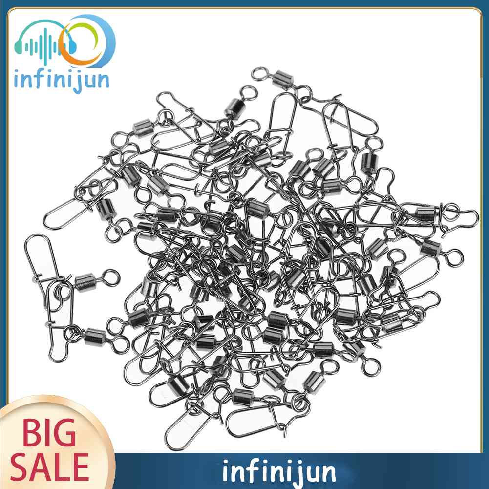 50 Cái Móc Câu Cá Kim Loại
