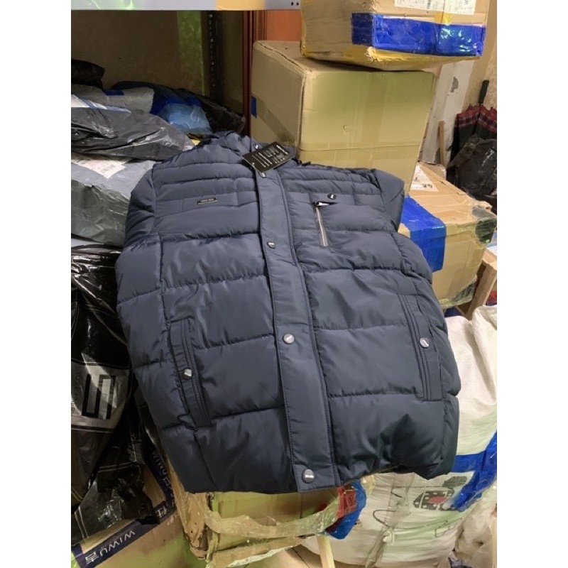 Áo phao trung niên cho bố lót lông siêu ấm 2023