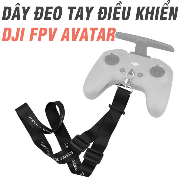 Dây đeo tay điều khiển từ xa DJI FPV avatar dài 60cm có thể chỉnh chiều dài - Phụ kiện PFV