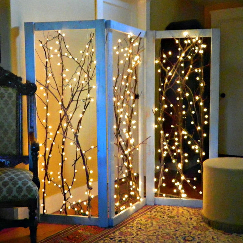 Dây Đèn Led 20 Bóng Chạy Bằng Pin Dùng Trang Trí Giáng Sinh