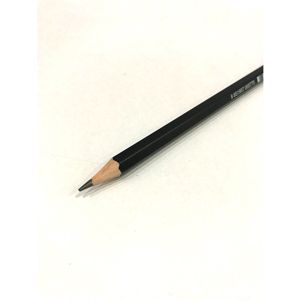 Bút Chì Gỗ 5B Drawing Pencil Renaissance - Thân Đen