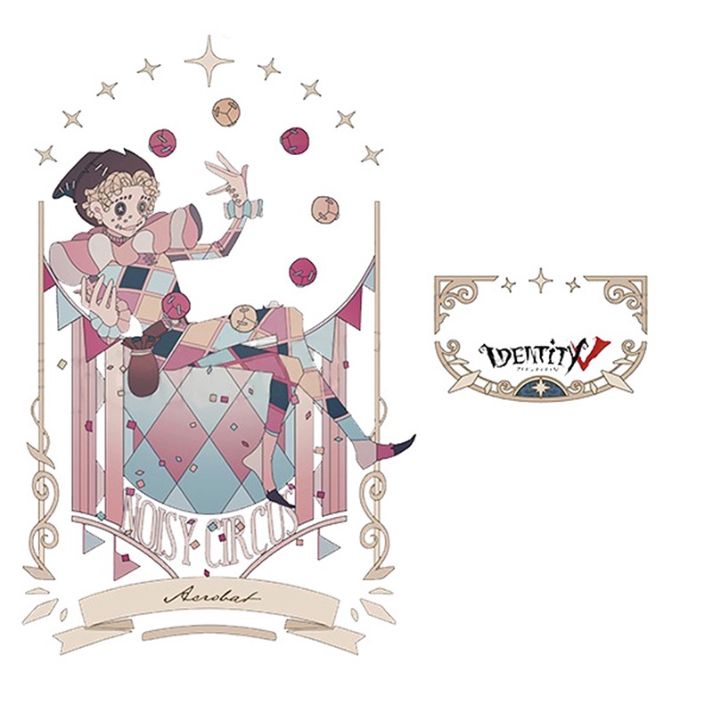 Mô Hình Nhân Vật Phim Hoạt Hình Identity V Đứng Bằng Acrylic Trang Trí Bàn Làm Việc