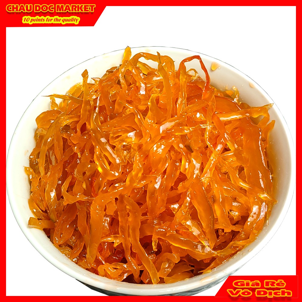 Dưa Mắm Đu Đủ Châu Đốc Hủ 500gr Trộn Tỏi Ớt Vừa Ăn Sợi To Không Cần Chế Biến.