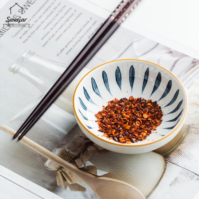 Chén đựng nước chấm SWEEJAR bằng gốm sứ phong cách Nhật Bản độc đáo