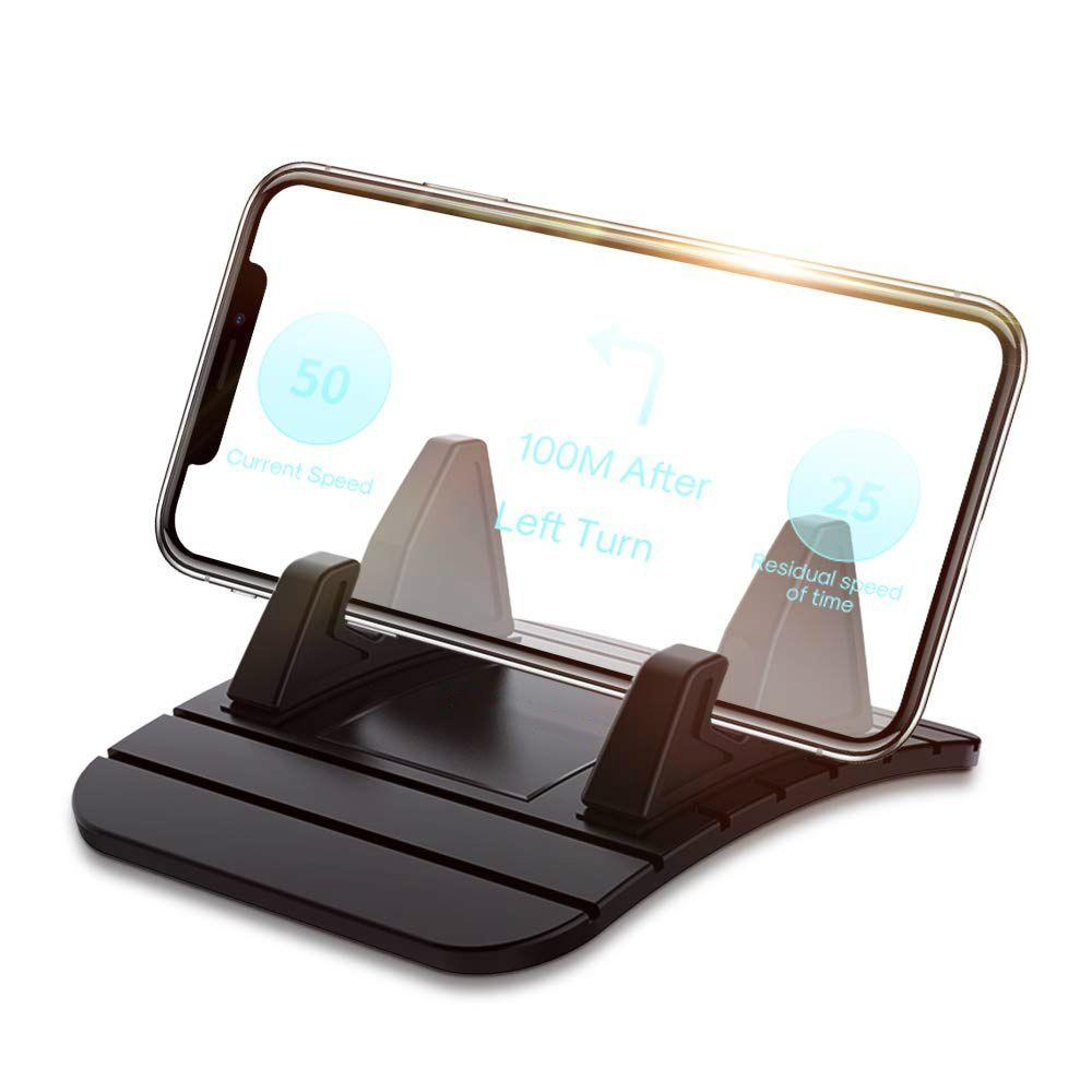 Glees Giá Đỡ Điện Thoại Bằng Silicon Chống Trượt Gắn Bảng Điều Khiển Xe Hơi