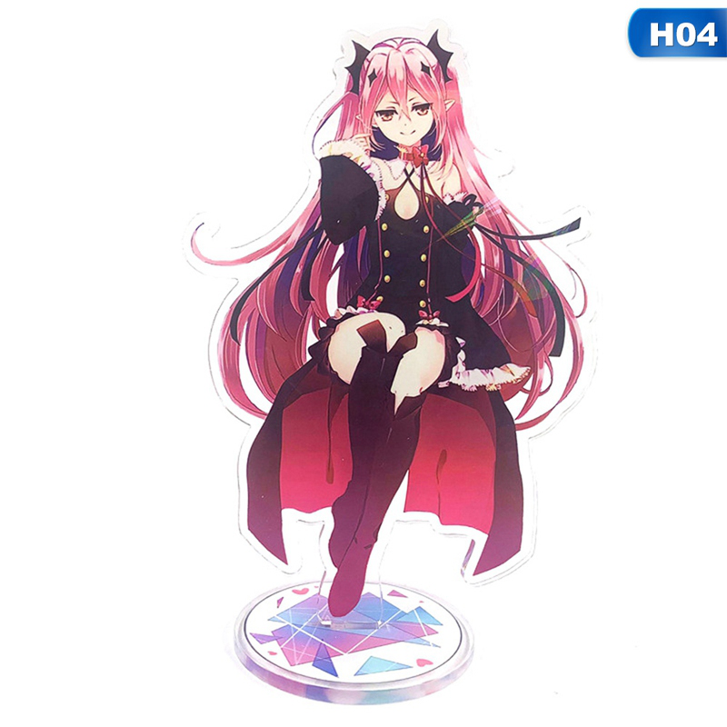 Mô Hình Nhân Vật Hyakuya Mikaela Bằng Acrylic 009 Để Bàn Trang Trí