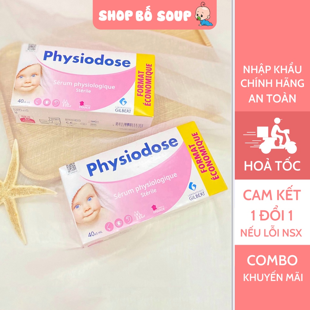 Nước muối sinh lý pháp Fysoline