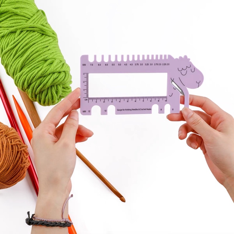 Thước cừu đo size kèm lưỡi cắt
