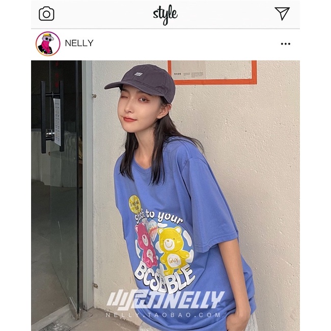 Áo phông nelly heybig (có sẵn) stick to your bcsbble