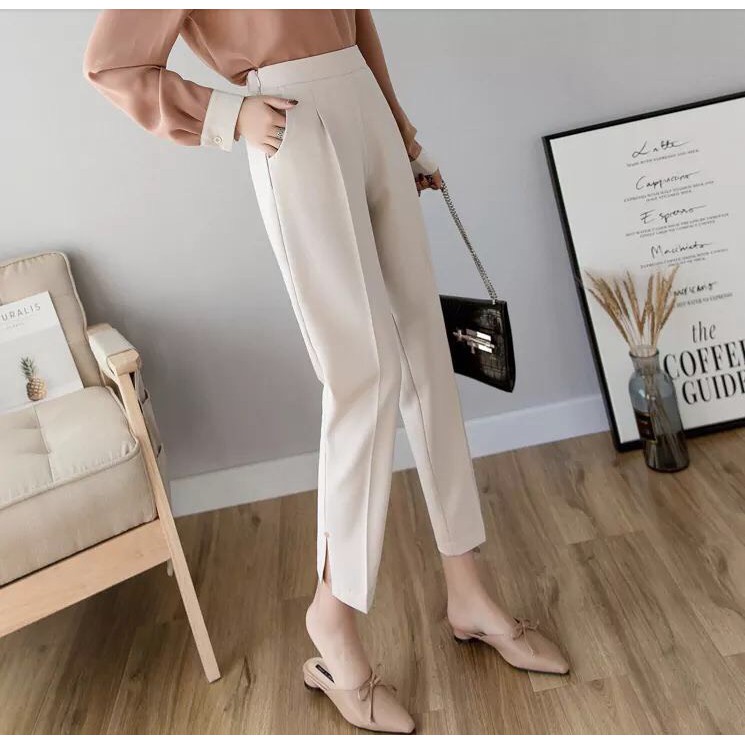 QUẦN BAGGY CÔNG SỞ XẺ GẤU MẪU MỚI | BigBuy360 - bigbuy360.vn