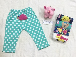 Set 5 Quần dài mông thú Carter bé gái