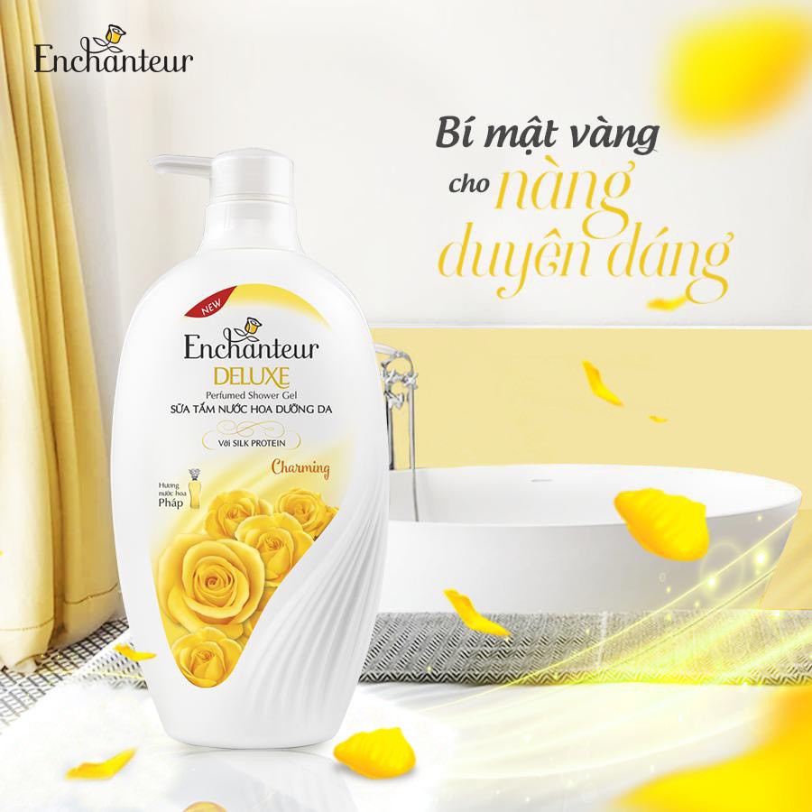 {Thanh lý} Sữa Tắm Enchanteur Charming 650g date 8/2023