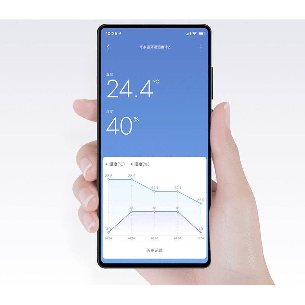 Nhiệt kế điện tử 2 trong 1 Xiaomi, đo nhiệt độ và độ ẩm phòng, kết nối bluetooth với app Mi home