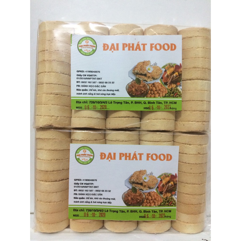 BÁNH ĐẬU XANH QUẢNG NGÃI 220G/50 CÁI