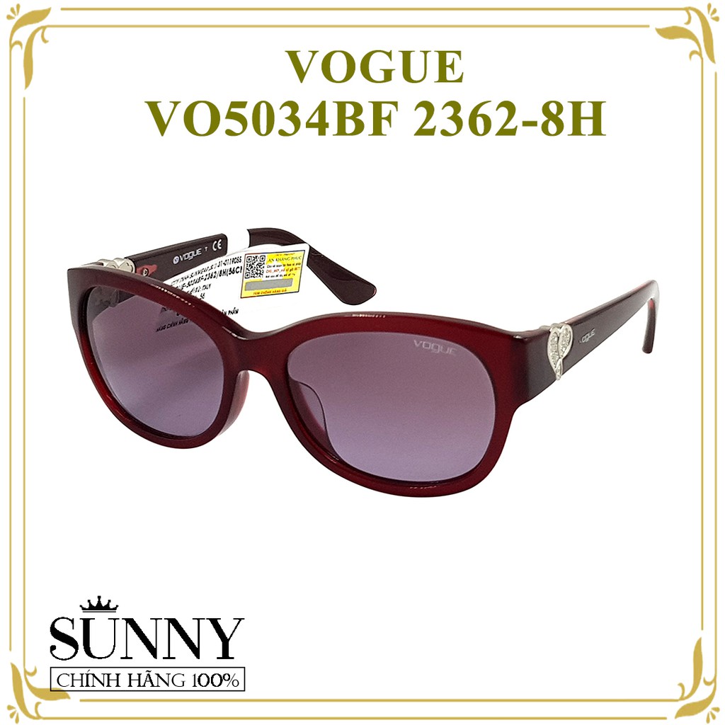 VO5034BF - Kính mát Vogue chính hãng Italia, bảo hành toàn quốc