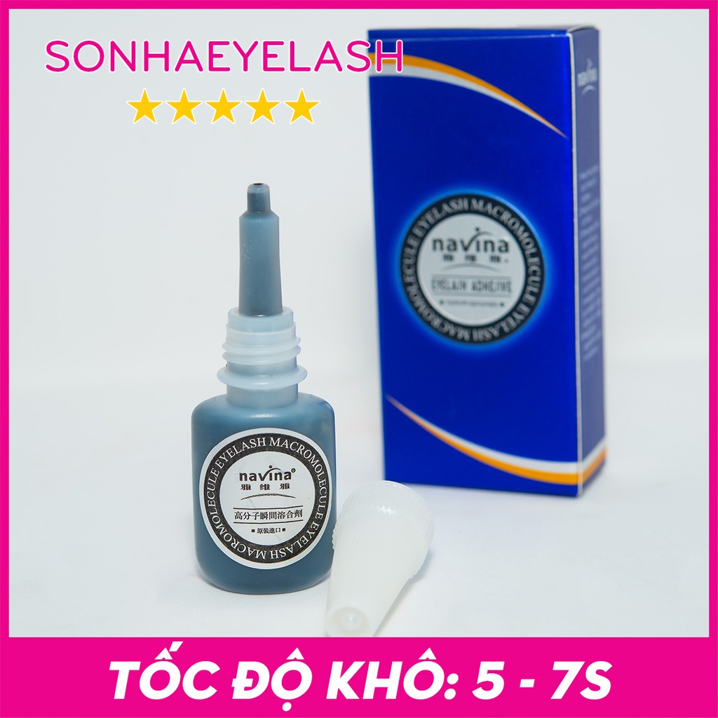 Keo gel Navina, Keo nối mi ít cay Navina khô chậm dành cho người mới học nối mi | BigBuy360 - bigbuy360.vn