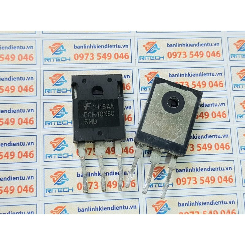 FGH40N60, FGH40N60SMD, 40N60 IGBT công suất 40A 600V TO-247