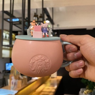 Ly sứ Starbucks Piggy Cup 350ml