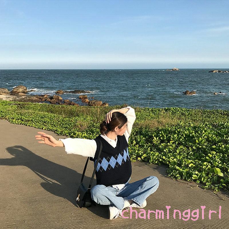 Áo Len Nữ Cộc Tay Cổ Chữ V Thời Trang | BigBuy360 - bigbuy360.vn