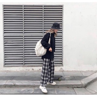 Quần thô kẻ CARO PANT