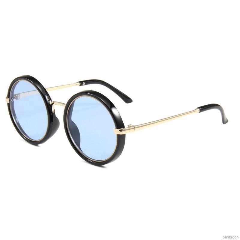 Kính mát tròn chống tia UV kiểu dáng hợp thời trang cho bé