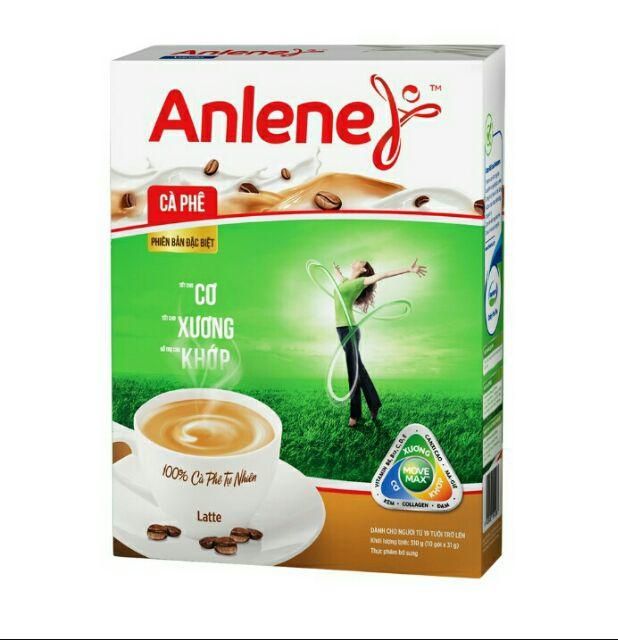 SỮA ANLENE VỊ CAFE 310G. MUA 2 HỘP TẶNG 1 HỘP ĐỰNG CƠM