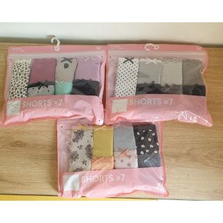 Set 7 quần lót nữ GU Nhật chính hãng