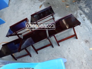 Kệ kinh ( kệ tụng kinh) gỗ cây dầy dặn & chắc chắn