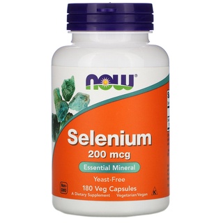 Now Foods Selenium hộp 180 viên