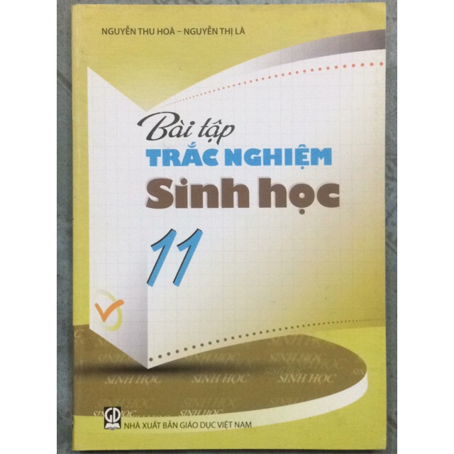 Sách - Bài tập trắc nghiệm Sinh học 11