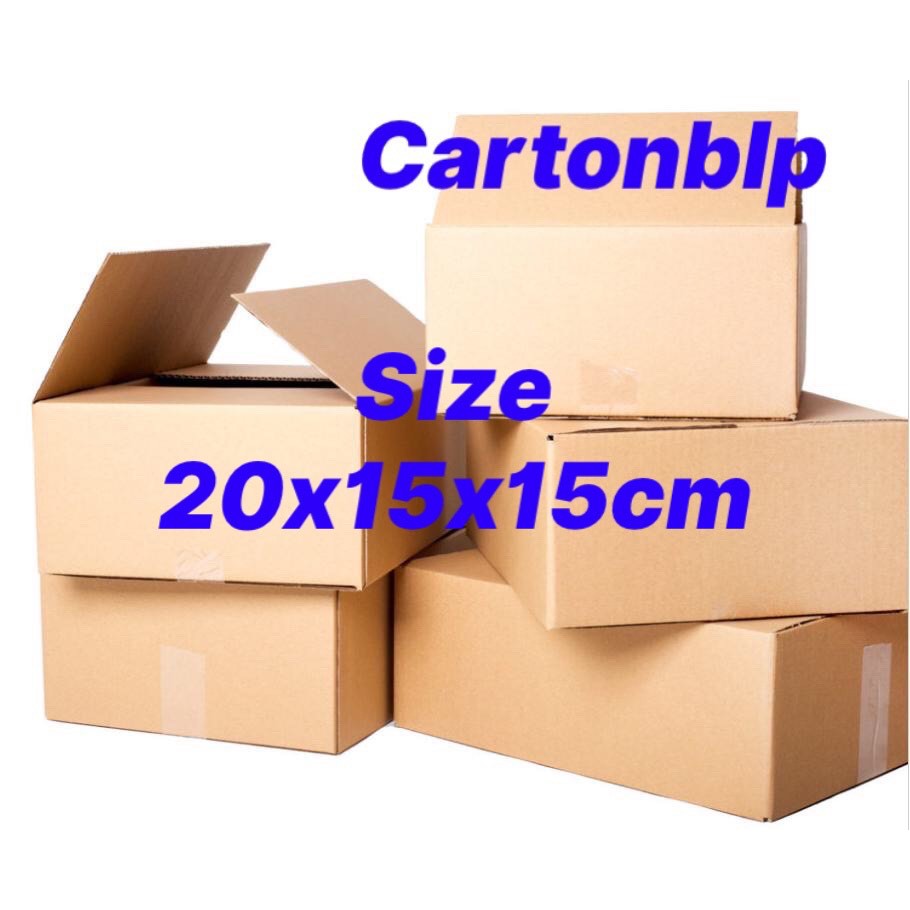 20 thùng hộp carton size 20x15x15cm
