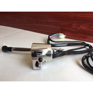 cùm đèn honda 67 - có đề và nút pha cos