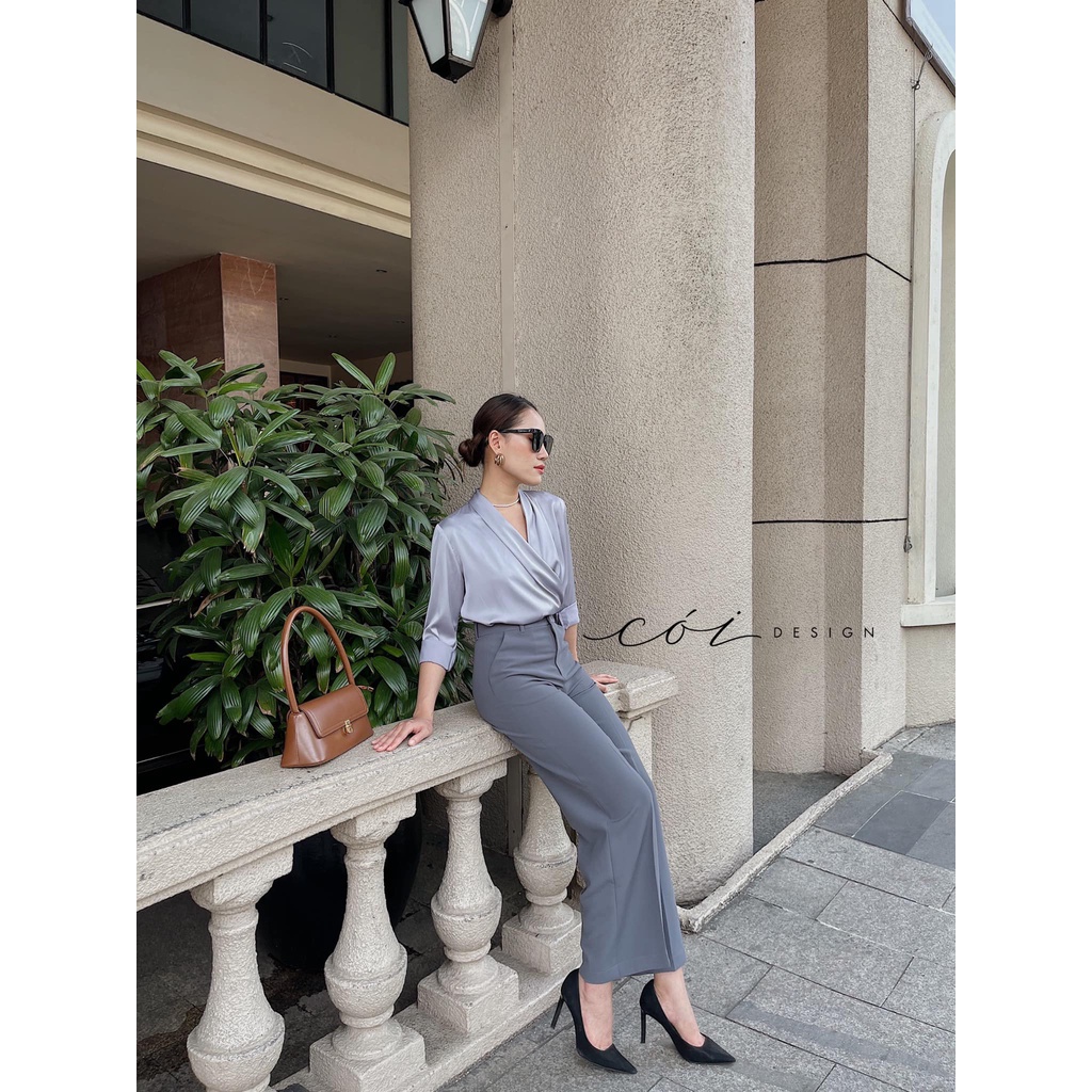 Quần ống suông Cói Design