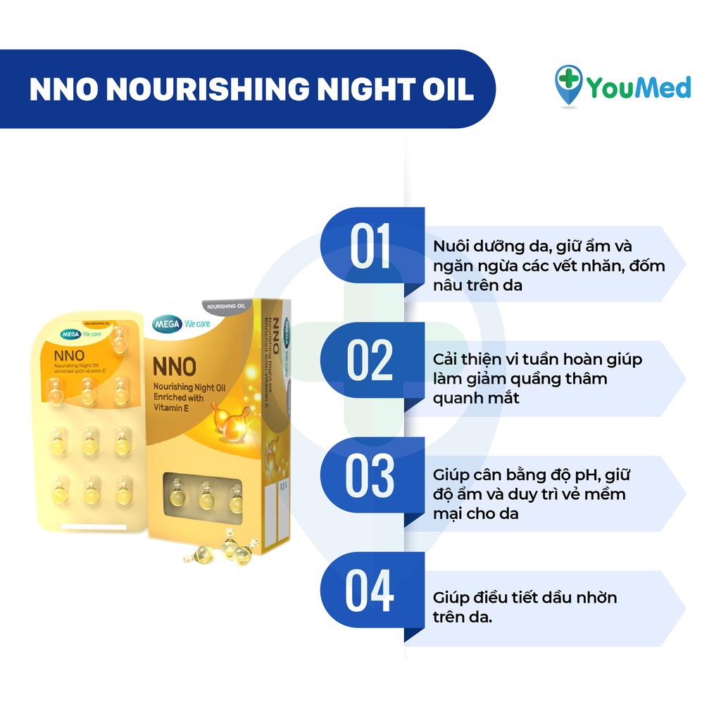 Dầu dưỡng da ban đêm NNO Nourishing Night Oil- cấp ẩm, nuôi dưỡng da