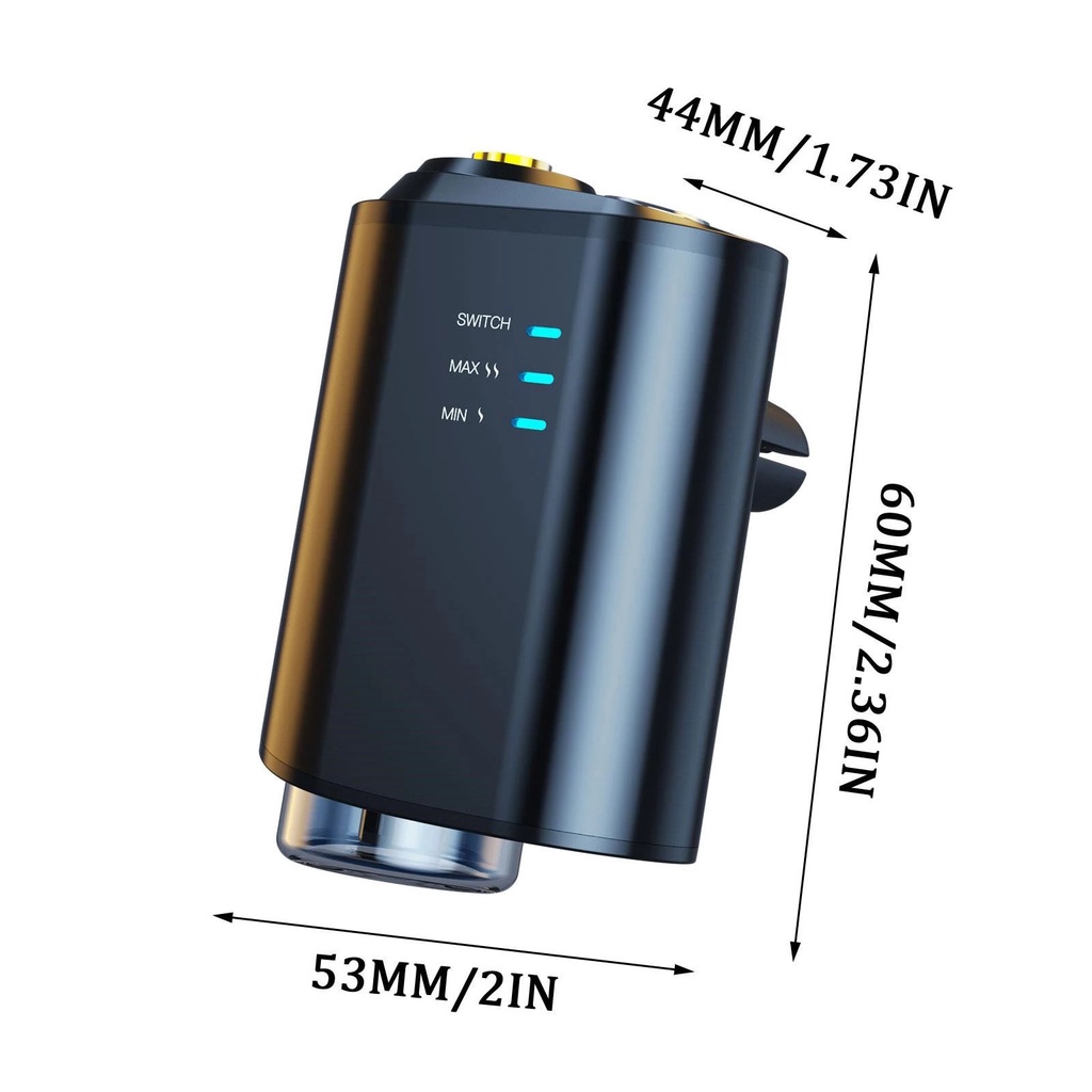 Máy Khuếch Tán Tinh Dầu Khuếch Tán Hương Thơm Thông Minh Không Dây Sạc USB Cho Xe Hơi