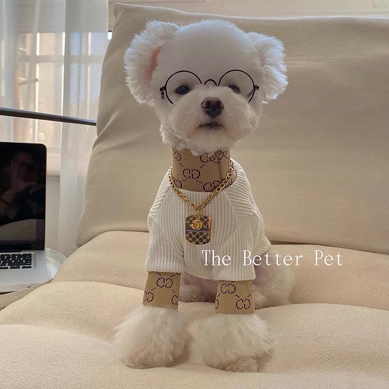 ÁO THUN GÂN CỔ LỌ THỜI TRANG CHO THÚ CƯNG