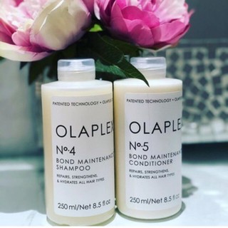 BỘ GỘI XẢ OLAPLEX SỐ 4 & SỐ 5 PHỤC HỒI TÓC KHÔ XƠ HƯ TỔN USA 250ML